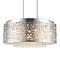 Cwi Lighting Bubbles 9 Light Drum Shade Chandelier With Chrome Finish 5536P24ST - alternate 5